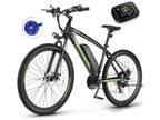 500W Electric Bike for Adults Classic 27.5Inch City Mountain Bicycle 48V10.4AH