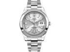 Rolex Datejust II 41 Silver Dial Steel Mens Dress Automatic Luxury Watch Online