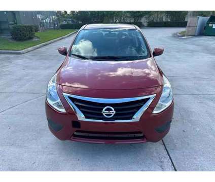 2017 Nissan Versa for sale is a Red 2017 Nissan Versa 1.6 Trim Car for Sale in North Lauderdale FL