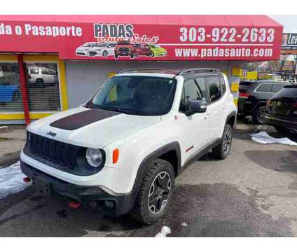 2016 Jeep Renegade for sale is a White 2016 Jeep Renegade Car for Sale in Denver CO
