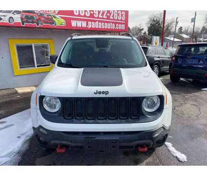 2016 Jeep Renegade for sale is a White 2016 Jeep Renegade Car for Sale in Denver CO