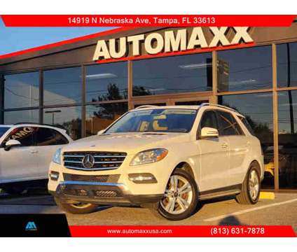 2013 Mercedes-Benz M-Class for sale is a White 2013 Mercedes-Benz M Class Car for Sale in Tampa FL
