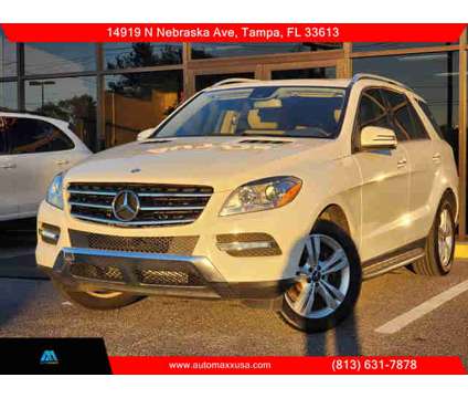 2013 Mercedes-Benz M-Class for sale is a White 2013 Mercedes-Benz M Class Car for Sale in Tampa FL