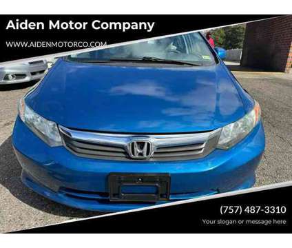 2012 Honda Civic for sale is a Blue 2012 Honda Civic Car for Sale in Portsmouth VA