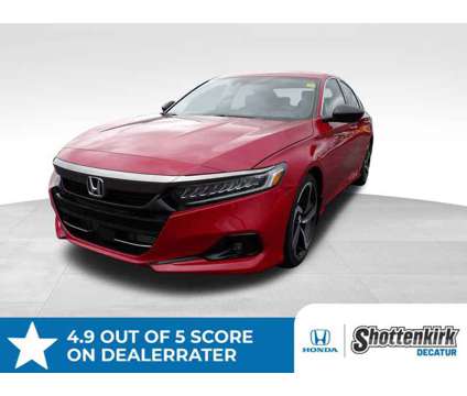 2022UsedHondaUsedAccordUsed1.5 CVT is a Red 2022 Honda Accord Car for Sale in Decatur AL