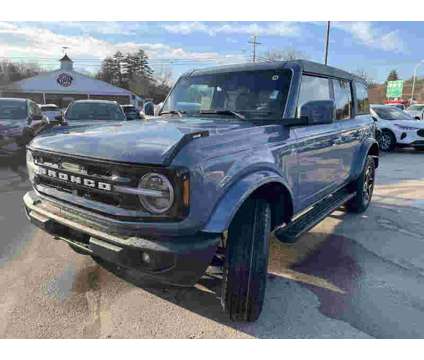 2024NewFordNewBroncoNew4 Door 4x4 is a Blue, Grey 2024 Ford Bronco Car for Sale in Hillsboro NH