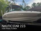 Nautic Star 223 DC sport deck Deck Boats 2018