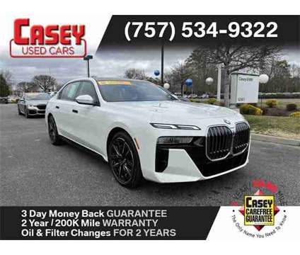 2023 BMW 7 Series 760i is a White 2023 BMW 7-Series Car for Sale in Newport News VA