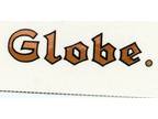 Globe Wernicke Oak / Mahogany File Cabinet LOGO LABEL - Reproduction