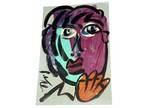 PETER KEIL orig. SUPERB painting ON ARTIST BOARD COA 16” X 24”