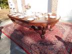 Beautiful Winged Lady ten-foot Dining Table
