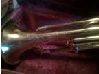 VINTAGE ELKHART, IND. USA TRUMPET 37b By BUESCHER 35210(For Parts)AS IS