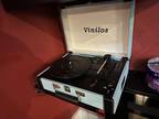 Vinyl Record Player Bluetooth With Speakers Upgraded Soundusb And Sd Turntablevi