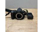 Nikon D60 10.2MP DSLR Camera Body Only Tested and Working NO LENS