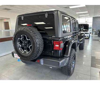 2022 Jeep Wrangler Unlimited Rubicon 4xe is a Black 2022 Jeep Wrangler Unlimited Rubicon SUV in Bay City TX