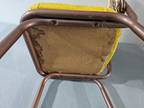 Vintage MCM Child Size Chrome & Vinyl Kitchen Chair