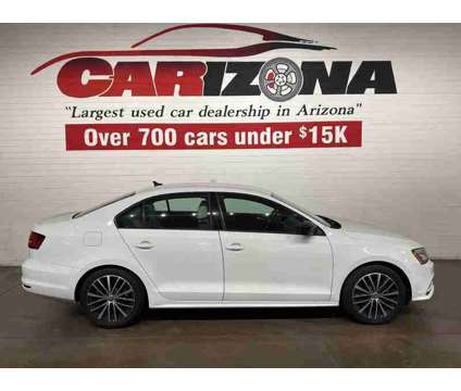 2015 Volkswagen Jetta 1.8T SE is a White 2015 Volkswagen Jetta 1.8T SE Sedan in Chandler AZ