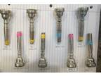 Various Bach Trumpet Mouthpieces 1C, 7C, 10 1/2C , 7, Mt Vernon, New York, etc