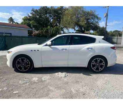 2017 Maserati Levante for sale is a White 2017 Maserati Levante Car for Sale in Miami FL