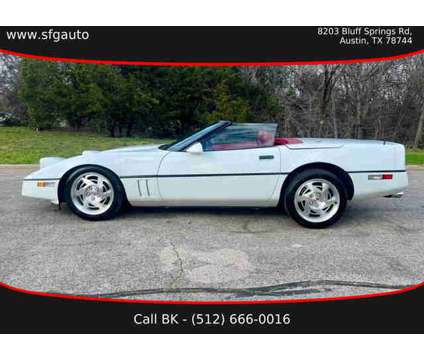 1990 Chevrolet Corvette for sale is a White 1990 Chevrolet Corvette 427 Trim Car for Sale in Austin TX