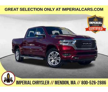2023UsedRamUsed1500Used4x4 Crew Cab 5 7 Box is a Red 2023 RAM 1500 Model Longhorn Truck in Mendon MA