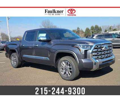 2024 Toyota Tundra 1794 Edition Hybrid CrewMax 5.5' Bed is a Grey 2024 Toyota Tundra 1794 Trim Hybrid in Trevose PA