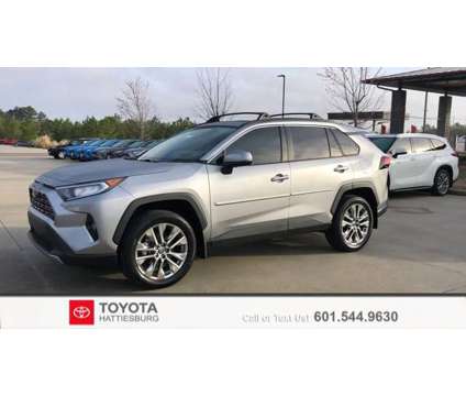 2021 Toyota RAV4 Limited is a Silver 2021 Toyota RAV4 Limited Car for Sale in Hattiesburg MS
