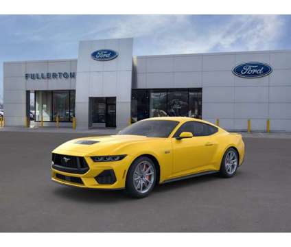 2024 Ford Mustang GT Premium is a Yellow 2024 Ford Mustang GT Car for Sale in Somerville NJ