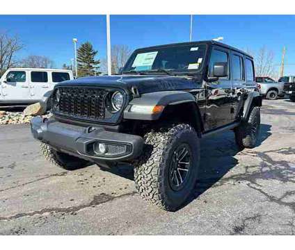 2024 Jeep Wrangler Willys is a Black 2024 Jeep Wrangler Car for Sale in Pataskala OH