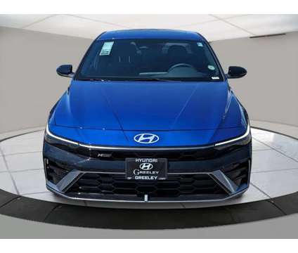 2024 Hyundai Elantra N Line is a Blue 2024 Hyundai Elantra Car for Sale in Greeley CO