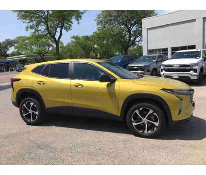 2024 Chevrolet Trax 1RS is a Yellow 2024 Chevrolet Trax Car for Sale in Glenview IL