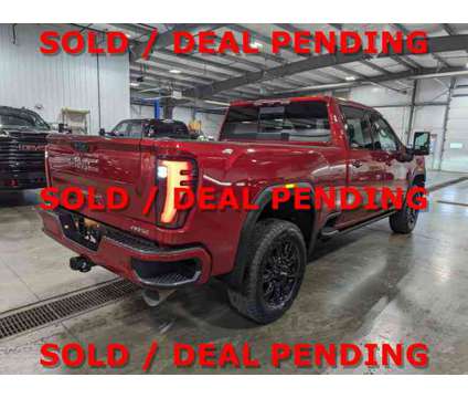 2024 GMC Sierra 2500HD AT4 Premium Pkg DURAMAX Sunroof Running Boards is a Red 2024 GMC Sierra 2500 H/D Car for Sale in Butler PA