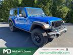 2024 Jeep Wrangler Blue, 14 miles