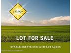 Plot For Sale In Dickinson, North Dakota