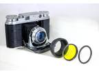 Lens hood / filter holder for Voigtlander Vito III and others