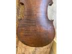 Antique 1925 4/4 American Violin Tiger Striped Back August Stiller Nagatuck CT