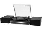 WOCKODER Record Player for Vinyl with Speakers, 3-Speed Vinyl Record Player with