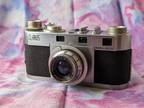 Clarus Model MS-35 Rangefinder Camera w/ Wollensak 2inch 50mm f2.8 Lens