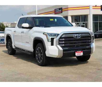 2024 Toyota Tundra Hybrid Limited is a Silver 2024 Toyota Tundra Limited Hybrid in Katy TX