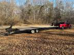 34' Gooseneck Trailer Equipment Hauler Heavy Duty