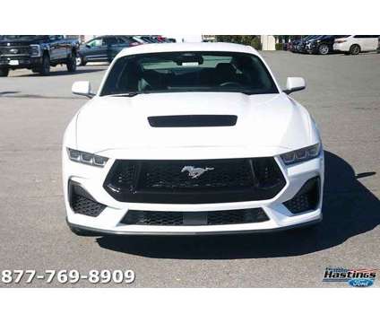 2024 Ford Mustang GT Premium is a White 2024 Ford Mustang GT Premium Coupe in Greenville NC