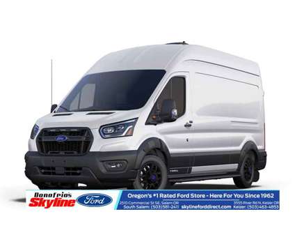 2023 Ford Transit-350 Transit Trail Package Transit Trail Package is a White 2023 Ford Transit-350 Van in Salem OR