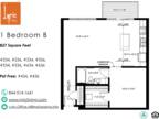 The Lyric at Carleton Place - 1 Bedroom B