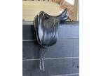 Devoucoux Makila Lab Monoflap Dressage Saddle, 17.5