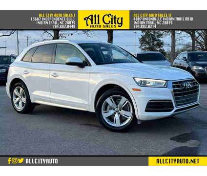 2018 Audi Q5 for sale is a White 2018 Audi Q5 Car for Sale in Indian Trail NC