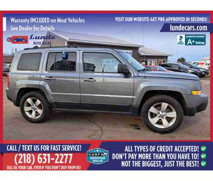2014 Jeep Patriot for sale is a Silver 2014 Jeep Patriot Car for Sale in Wadena MN