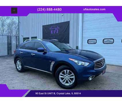 2016 INFINITI QX70 for sale is a Blue 2016 Infiniti QX70 Car for Sale in Crystal Lake IL