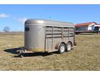 2002 W-W Trailer ALL AROUND 5X14X6 STOCK TRAILER