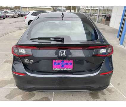 2024 Honda Civic Hatchback EX-L is a Grey 2024 Honda Civic Hatchback in Omaha NE