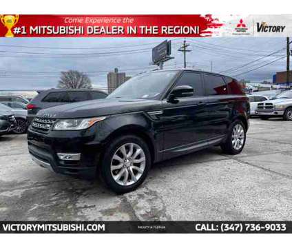 2015 Land Rover Range Rover Sport 3.0L V6 Supercharged HSE is a Black 2015 Land Rover Range Rover Sport Car for Sale in Bronx NY